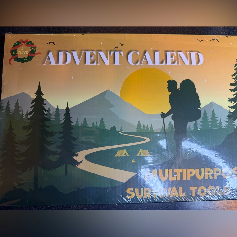 Advent Calendar with Survival Tools